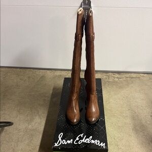 Brand new Sam Edelman Tan Leather Boots